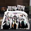 Japan Anime BLEACH Bedding Set Cartoon Comforter Duvet Cover Sets Bed Linen Twin Queen King Single Size Home Decor Kids Kawaii