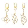 3 Piece Pack Swivel Hook Keychains Heavy Duty Alloy Key Organizers Bag Hanging Decoration For Busy Professionals