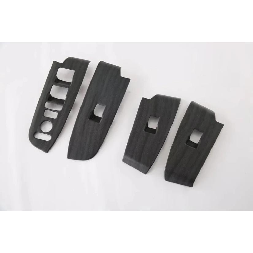 For Honda Vezel HR-V HRV    Inner Window Lift Switch Button Frame Covers Trims Pedal Sticker Car Styling Accessories