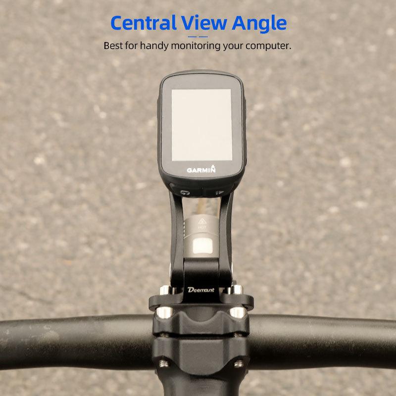 Bicycle Stem Front Ends Computer Stand Fits Garmin/Bryton/CATEYE/IGPS/Geoid Road Bike Headlight Bracket for Gopro Sports Camera
