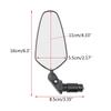 Bike Mirror All Degree Rotatable Cycling Rear View Mirrors Bicycles Handlebar Rearview Mirror Safe Mirror with Wrench