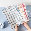 6Pcs Cute Cartoon Gift Wrapping Paper Christmas Festival Gift Carton Packaging Material Paper lovely Girl DIY Decor Parcel Cover