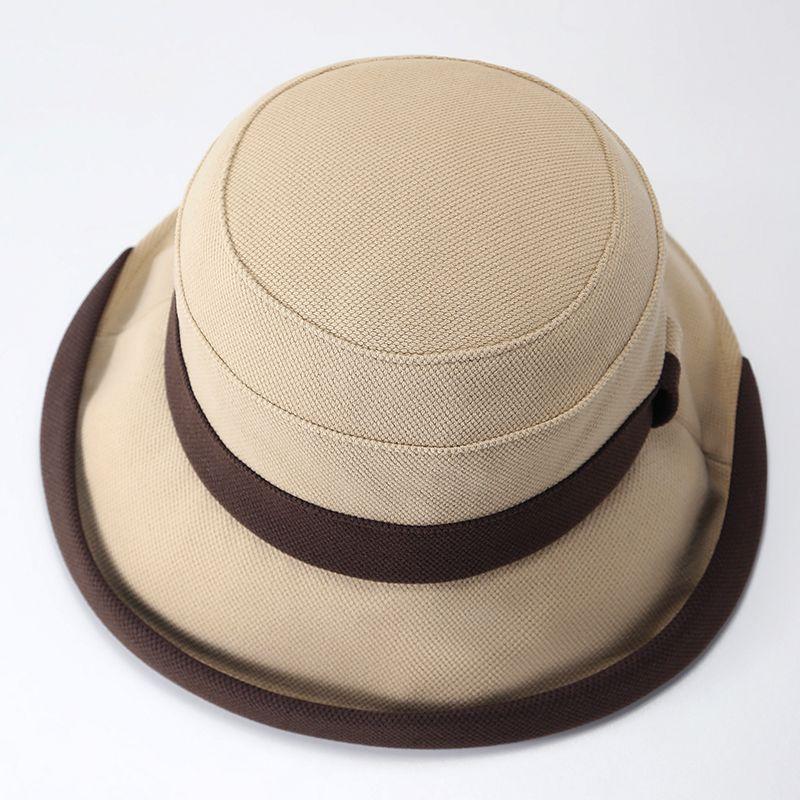 Fisherman's Hat Women's Simple and Versatile Hat Outdoor Travel Sun Shading Solid Color Fashionable Big Head Circumference Basin Hat