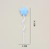 Single Candle Children's Cute Birthday Party Colorful Cartoon Balloon Five-pointed Star Love Cake Candle