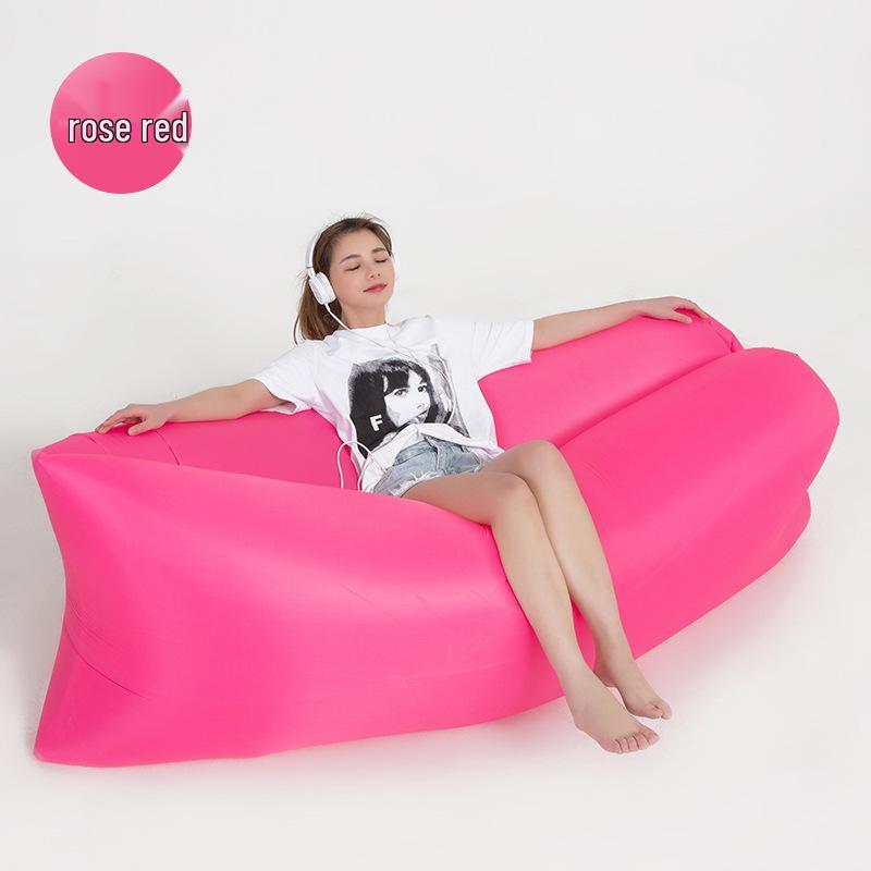 TikTok-Inspired Inflatable Lazy Sofa Bed: Portable, Foldable Outdoor Air Sofa & Sleeping Bag