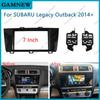 7 Inch Car Frame Fascia Adapter Android Radio Dash Fitting Panel Kit For SUBARU Legacy Outback 2014