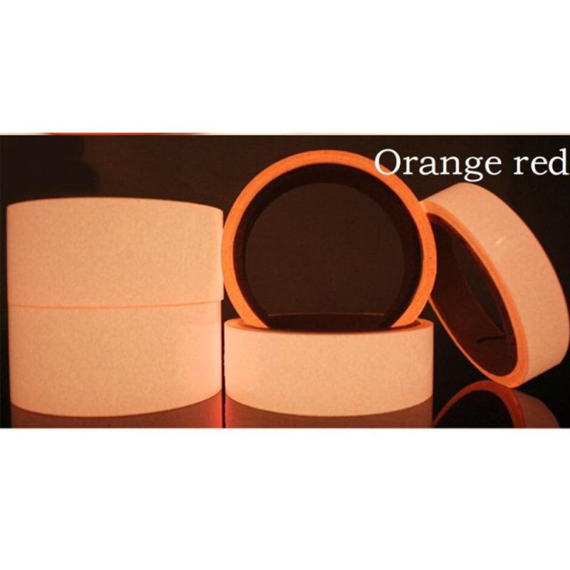 Cinta Reflectante para Bicicleta Papel Autoadhesivo Cinta Luminosa Desmontable Luz Fluorescente