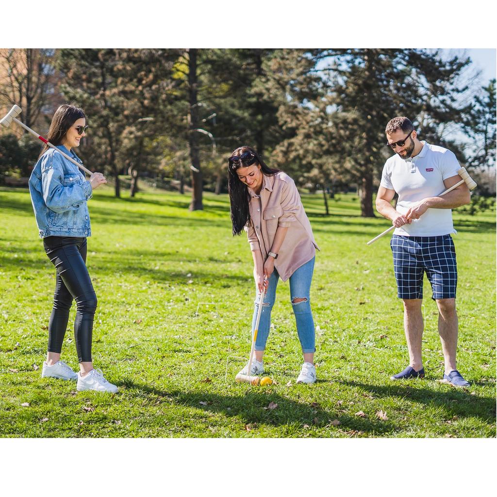 Croquet Set for 4 People