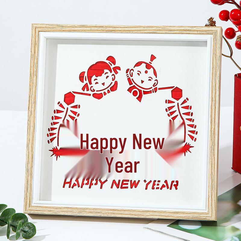 DIY Bamboo Weaving Kit: Intangible Cultural Heritage Craft for Kids & Parent-Child Activity, Perfect as a New Year's Day Photo Frame Gift.