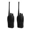 2 Pcs Walkie Talkie 16 Channels 400?470MHz Mini Two Way Radio with Base for Security Properties