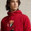 Polo Ralph Lauren SS24 Letter Bear Print Casual Hoodie Men Hoodies Red MNPOKNI16823377-600