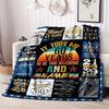 Happy Sixtieth Birthday Style Customize Your Name Blanket Warm Comfortable And Soft Blankets Are Suitable For Home Lunch Break Blanket Office Sofa
