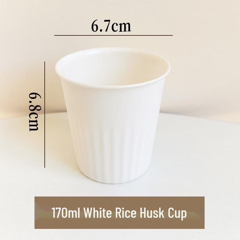 Eco-friendly Rice Husk Disposable Tableware Set