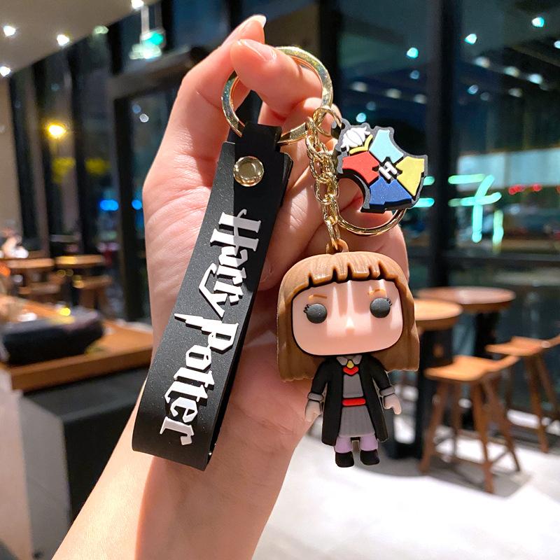 Creative Cartoon Rainbow Horse Unicorn Keychain Female Cute Ins Key Chain Student Schoolbag Pendant Small Gift