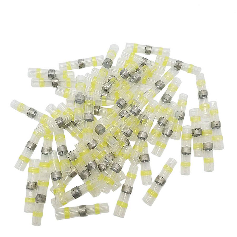 400 Stück Box Wasserdicht Lötverbinder Schrumpfschlauch Draht Stoßverbinder Set