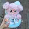 100% Original Baby Drei Auto Baby Serie Überraschung Blind Box Niedliche Puppe Auto Dekoration Ornamente Puppen sammeln Geburtstagsgeschenk