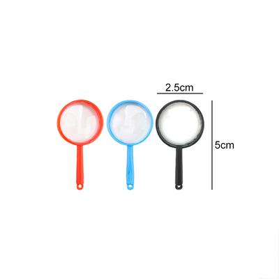 10~50pcs Mini Magnifying Glass Handheld Portable School Physics Teaching Scientific Supplies Students Observation Tools TMZ