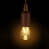 Brown Pull Cord Light Bulb Portable Pull String Hanging Bulb Durable LED Pull Hang Bulb  Camping