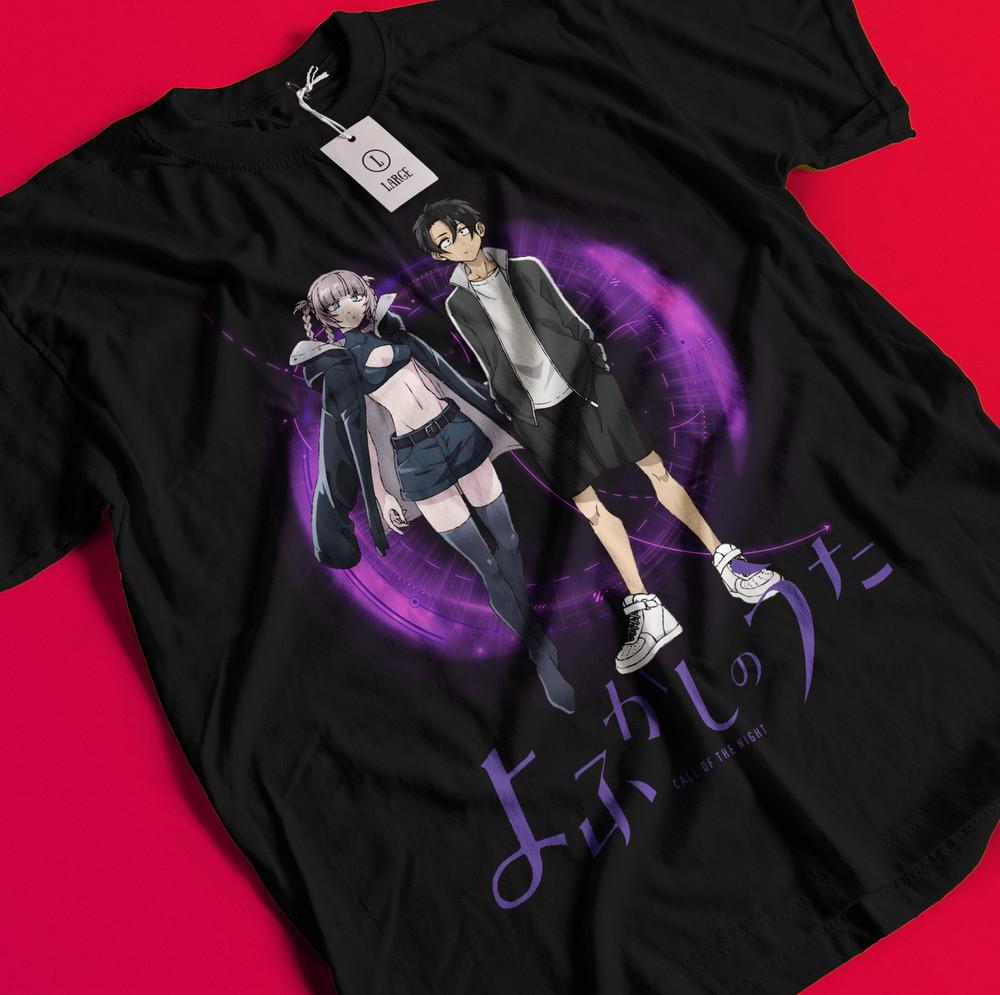

Call Of The Night Shirt Nazuna Nanakusa Tshirt Akira Asai T-Shirt Seri Tee Niko BB701 M