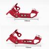Motorcycle CNC License Plate Holder with Light for BWS R25/R3/MSX