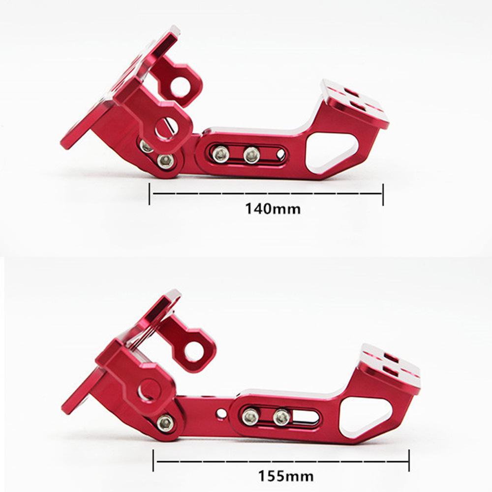 Motorcycle CNC License Plate Holder with Light for BWS R25/R3/MSX