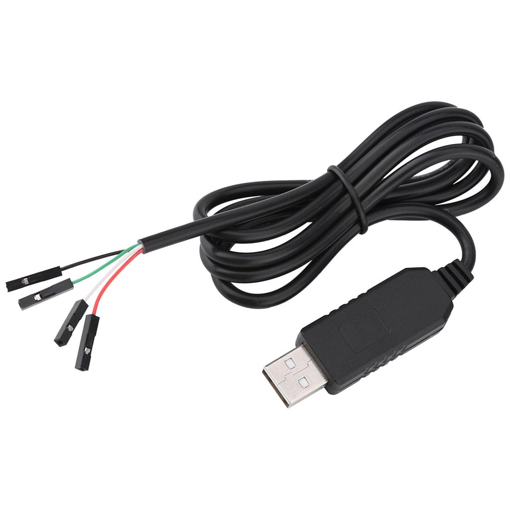 USB To COM or TTL Adapter Cable, New, 1 Meter  , Lightweight for Easy Transport, Different Color Wires,   Download, with