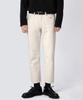 Deoseutoli [Summer Fabric Selection Available] Regular Fit Crop Pants (Ivory)