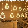 Christmas String Light Remote Control Hanging Ornament for Home Bedroom