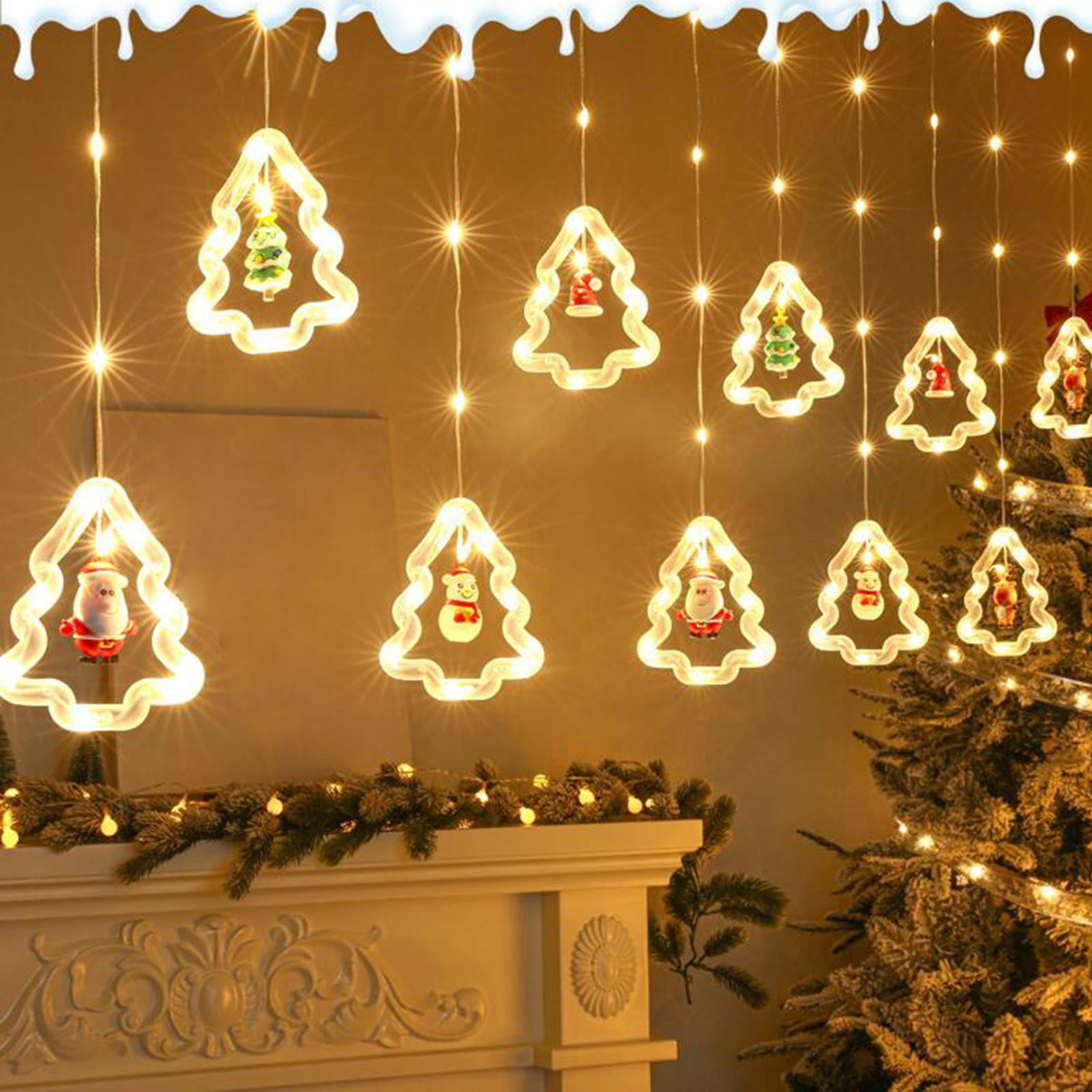 

Christmas String Light Remote Control Hanging Ornament for Home Bedroom USB