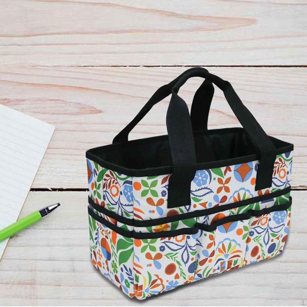 Craft Organizer Tote Bag Carrier Painting Supplies Storage for School
