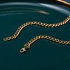 Hip Hop Cuban Chain Necklace for Men Women Punk 3 To 7 MM Stainless Steel Choker Necklace Vintage Jewelry Accessories