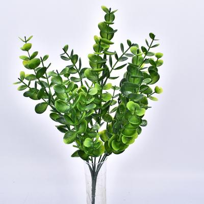 1Pc Artificial Eucalyptus Globulus Leaves Green Plant Home Office Garden Decor