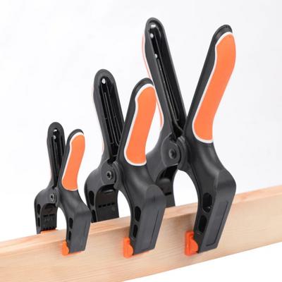 Abrazaderas de 4/6/9 pulgadas Para Carpintería Nylon Pinza A Retenedor de Resorte Herramientas de Mano y Accesorios
