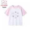 Flo Romy Girls' Cartoon Dog Print Short Sleeve T-Shirt
