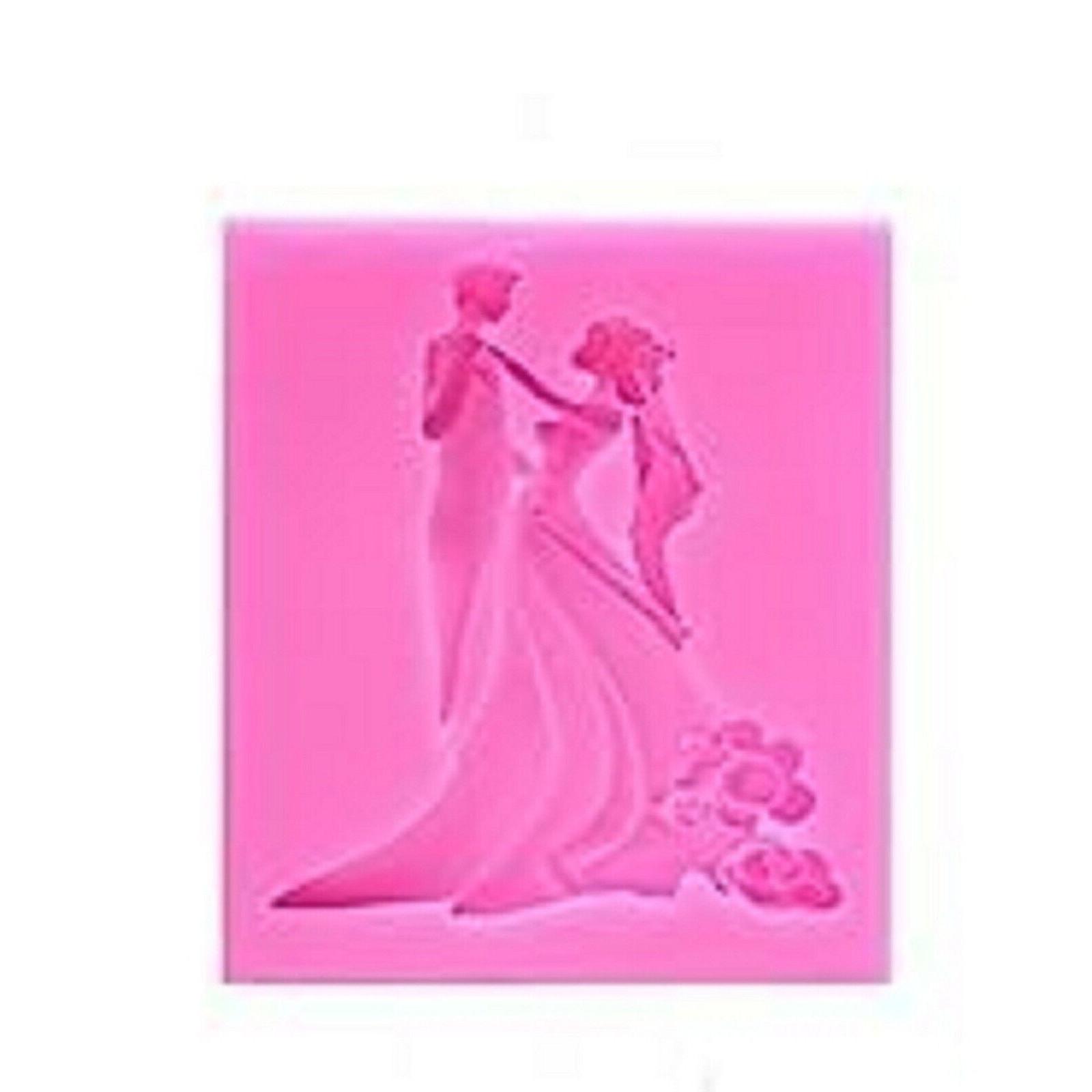 @ Силиконовая форма Пара Жених и Невеста Для Торта MJ-121-60%СКИДКА