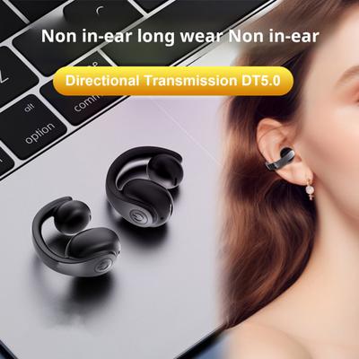1 Stück Bluetooth-kompatibler kabelloser Kopfhörer IPX5 wasserdicht Stereo-Sound Geräuschunterdrückung Sportkopfhörer Ohrclip-on