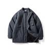 Fall and Winter New Arrival Windproof Waterproof Mechanical Style Puffer Jacket Japanese Style Retro Plaid Stand Collar Workwear Cotton-Padded Coat