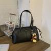 Borsa a spalla sotto il braccio semplice e retrò, Borsa a mano alla moda da donna, Borsa a spalla sotto il braccio capiente per il pendolarismo