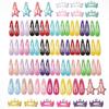 84 Colorful Hair Clips Set Metal Multicolor Hair Accessories for Women Girls Daily Styling Gift