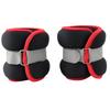 Neoprene ankle and wrist weights MASTER 2 x 1 kg