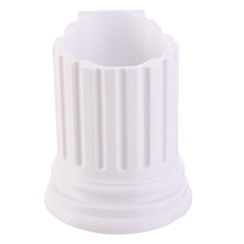 Stone Pillar Makeup Brush Storage Ancient Greek Style Pen Container Garden Decoration