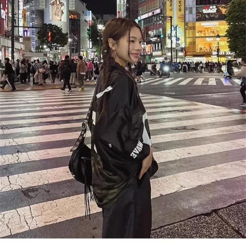 Women's 2025 Retro Hip Hop Short Sleeve Jersey Tee