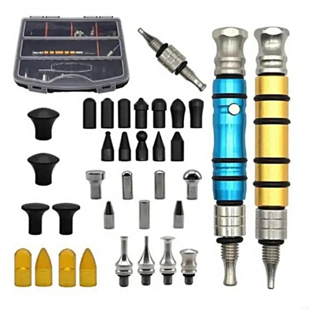 Knockdown Paintless Dent Repair Removal Kit Tools Fix Sheet Metal Hail Dings New