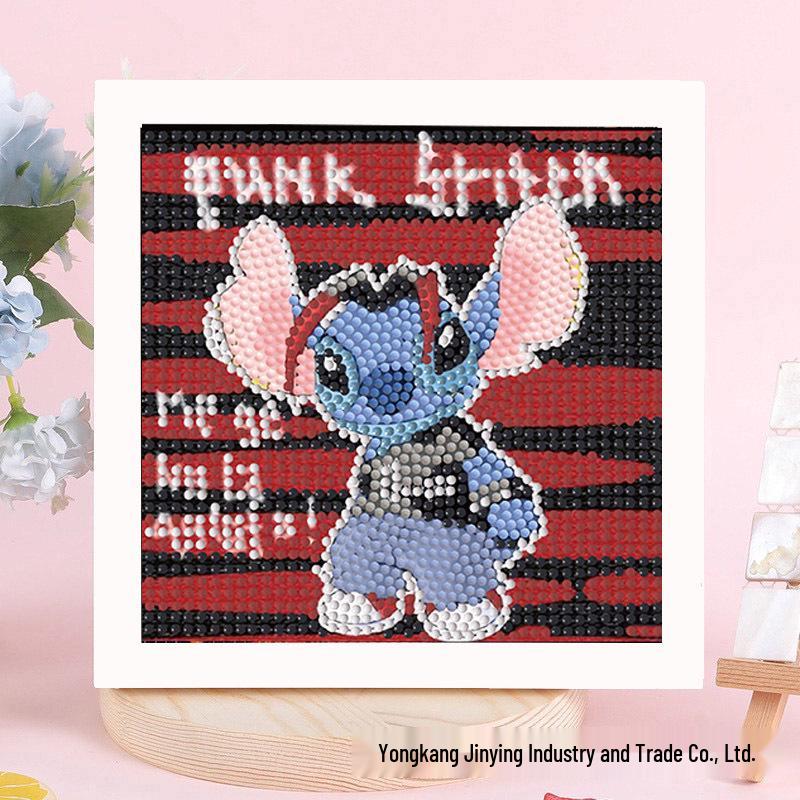 Sanrio Children's Diamond Painting with Frame Stickers - DIY Handmade Gift Set