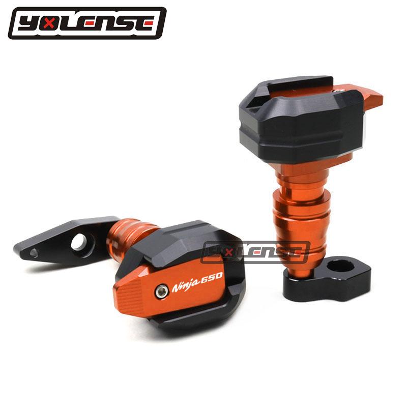 Motorcycle Falling Protection Frame Slider Fairing Guard Crash Pad Protector For NINJA650 NINJA 650 2012-2016 2015 2014