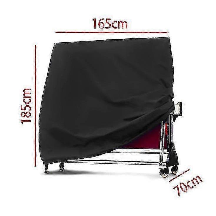 Copertura per tavolo da ping pong da esterno impermeabile e antipolvere Copertura per tavolo da ping pong 165x70x185cm 25-26