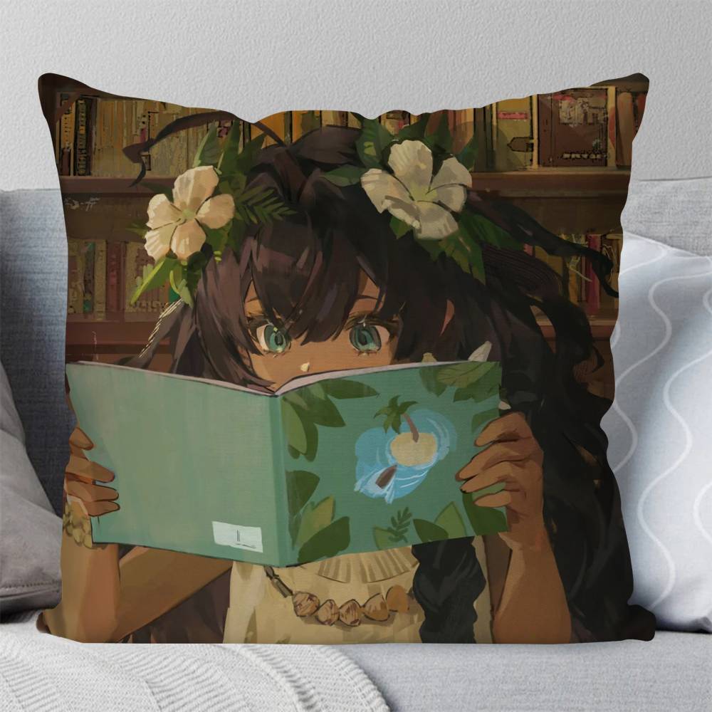 Fatutu Icon Reverse Anime Pillow Case Fashion Square Pillowcase Bedroom Sofa Room Ins Decoration Leisure