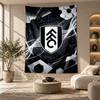 Decorative Tapestry,Fulham Football Printed Wall Art, Lightweight Wall Hanging For Bedroom Background