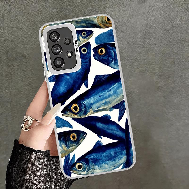 Discounted Salted Fish Shockproof Phone Case for Samsung A17 A16 A15 A14 A37 A57 A36 A56 A26 A35 A55 A25 A34 A54 A24 A13 A23 A33