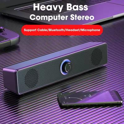 Computer Desktop Hochwertiges Bluetooth Kabelgebundenes Zweizweck-Mikrofon mit hoher Lautstärke Zwei-in-eins-Lautsprecher